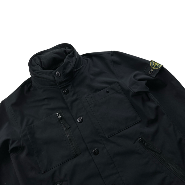 Stone Island Black 2011 Soft Shell R Jacket - Large