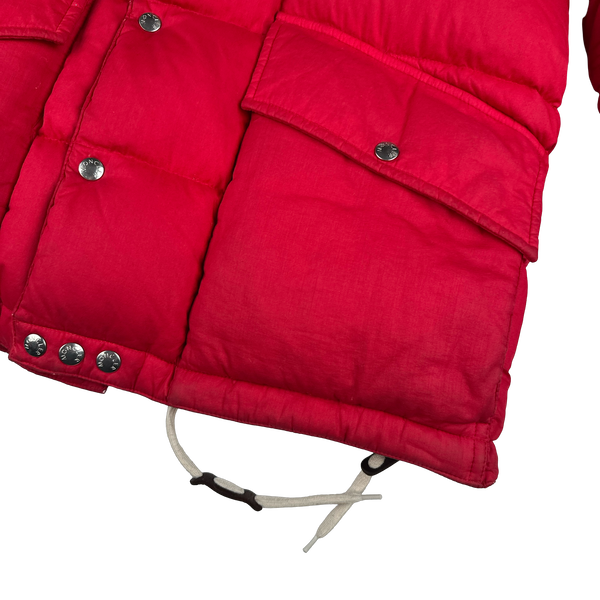 Moncler Norme Afnor Red Down Filled Jacket - Large
