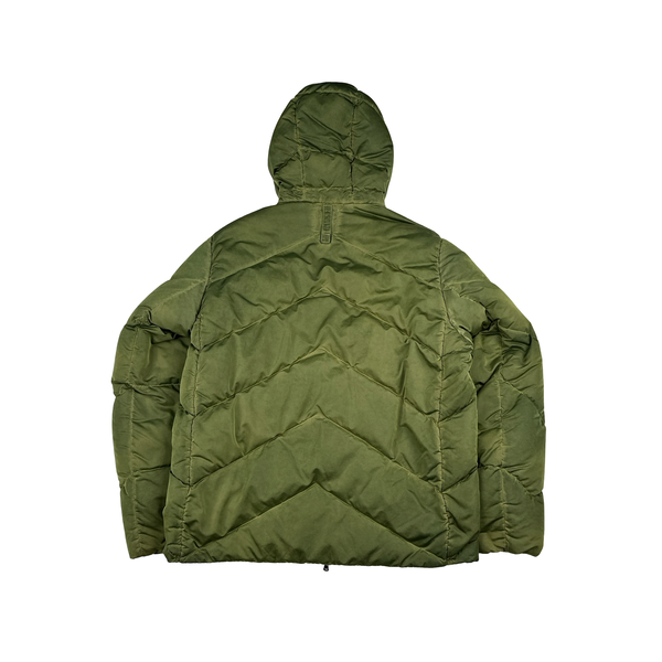 Plurimus Green Quilted Down Jacket - XL