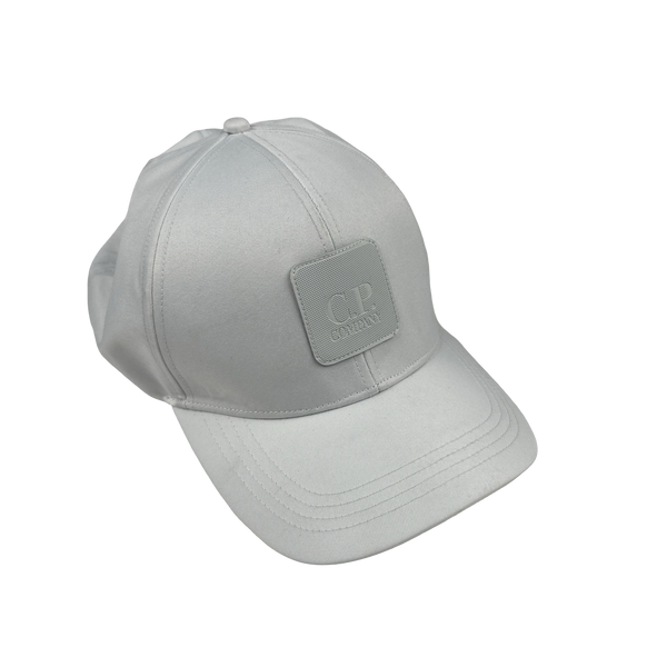 CP Company White Metropolis Series Fitted Hat - Large