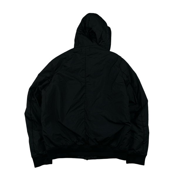 Stone Island 2019 Black Crinkle Reps NY Jacket - XL