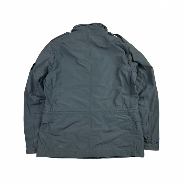Stone Island 2014 Teal Micro Reps Field Jacket - XXL