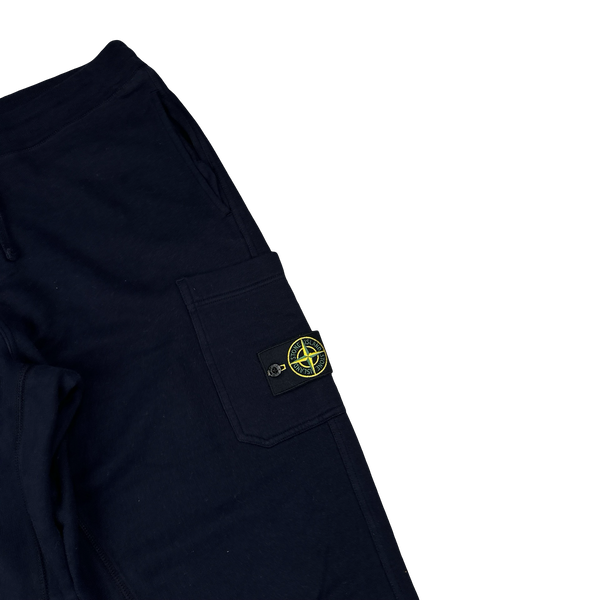 Stone Island 2012 Navy Cotton Cargo Joggers - XL