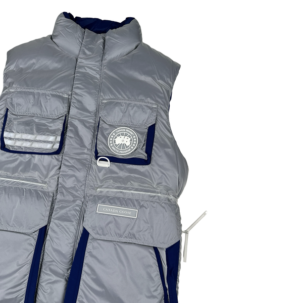 Canada Goose X-Ray Blue Down Filled Gilet Jacket - Medium