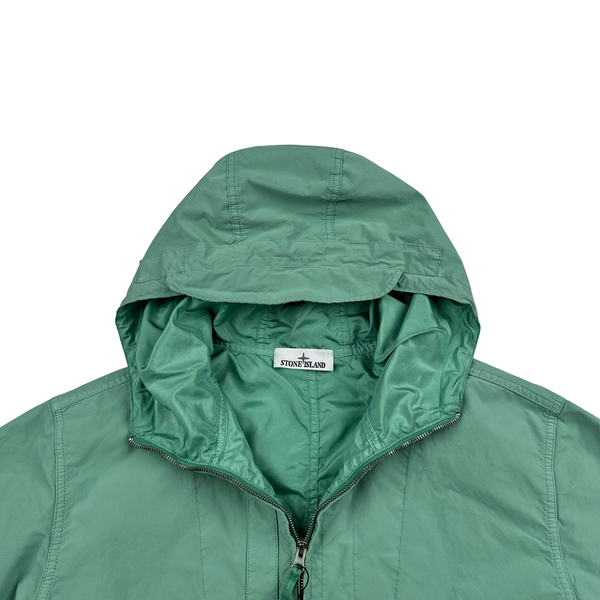 Stone Island 2024 Turquoise Polyester Tela David Light TC Jacket - XL