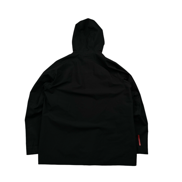 Prada Black Gore-Tex Red Tab Parka Jacket - 3XL