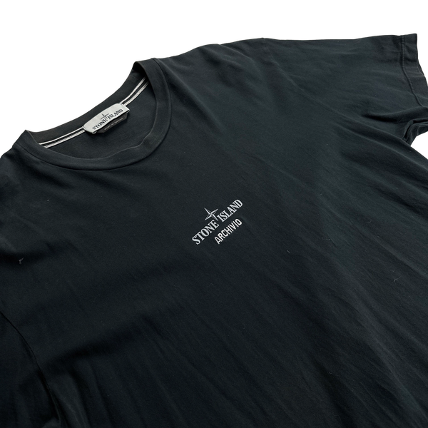 Stone Island 2016 Mussola Prismatica Archivo Short Sleeve T Shirt - XXL