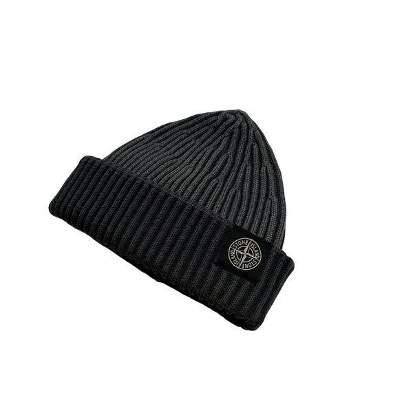 Stone Island 2013 Grey Two Tone Beanie Hat