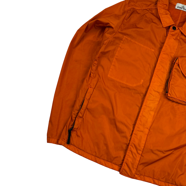 Stone Island 2015 Lamy Flock  Thick Nylon Jacket - Large