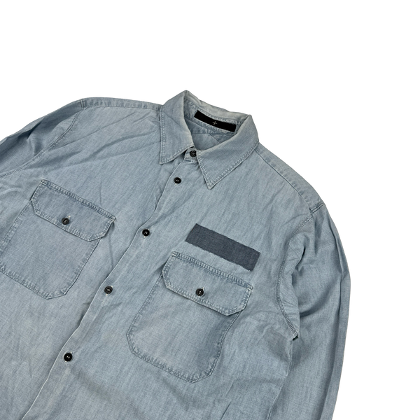 Stone Island Denim Buttoned Overshirt - XL