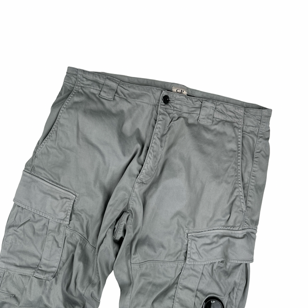 CP Company Grey Ergonomic Fit Cargo Trousers - XL