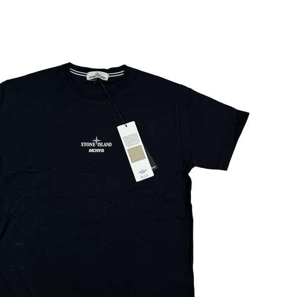Stone Island 2020 Maglia Del Presidente Archivo Short Sleeve T Shirt - Large