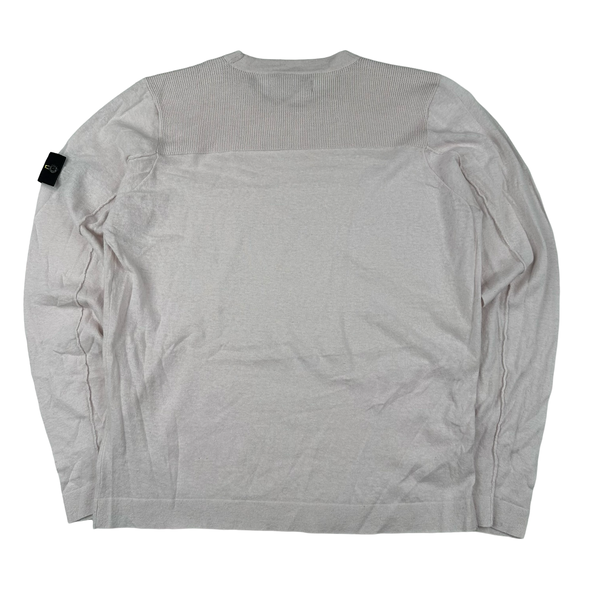 Stone Island Light Pink Lightweight Knit - XL