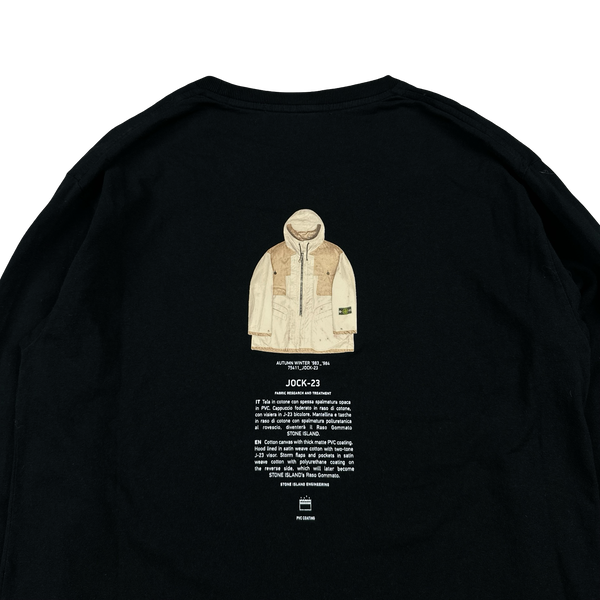 Stone Island 2019 Jock-23 Archivo Long Sleeve T Shirt - Medium