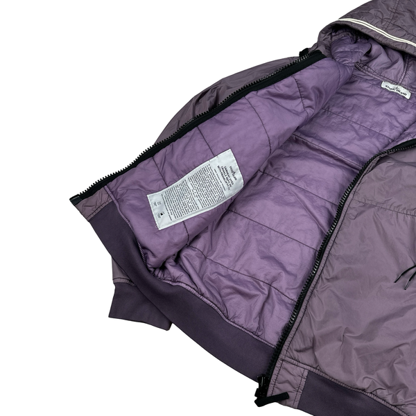 Stone Island 2020 Lavender Garment Dyed Primaloft TC Jacket - Medium