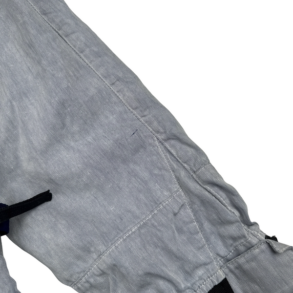 Stone Island 2011 Blue Lino Zipped Jacket - XL