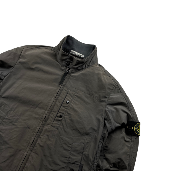 Stone Island 2011 Grey Micro Reps Bomber Jacket - Small