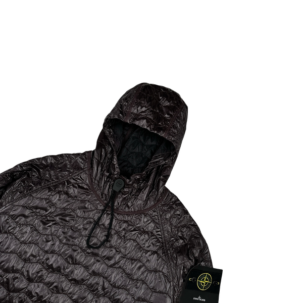 Stone Island 2018 Chocolate Brown Pertex Quantum Primaloft Smock - Medium