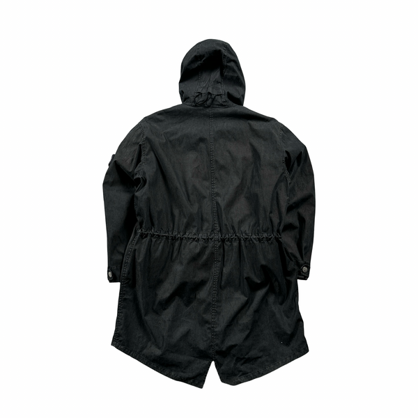 Stone Island 2002 Cotton Shimmer Dutch Rope Fish Tail Jacket - XXL