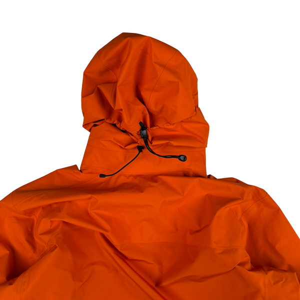 Arcteryx Beta AR Orange Gore-tex Pro Lightweight Packable Shell Jacket - Large