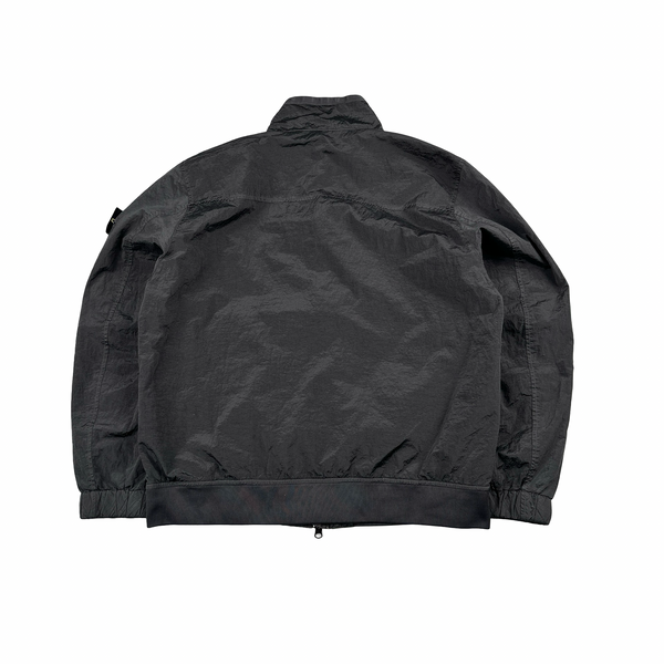 Stone Island 2026 Grey Nylon Metal Zipped Jacket - Large