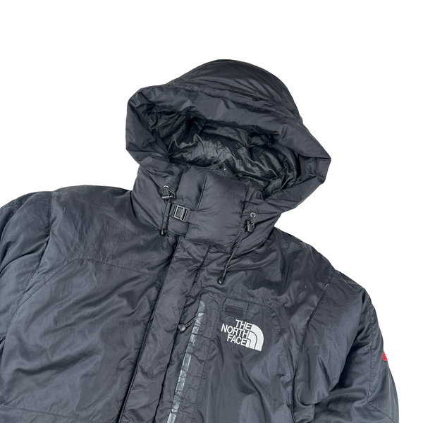 North Face Black Himalayan Summit Series 800 Down Hooded Puffer Jacket - Small