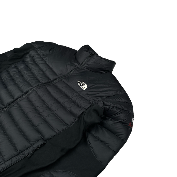 North Face Down Filled Black Summit Series Puffer Jacket - Large