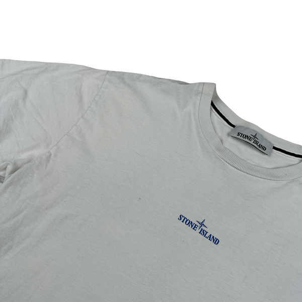 Stone Island Hand Painted Graphic Print T Shirt - XL