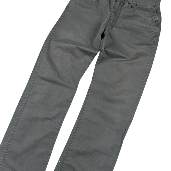 Stone Island 2009 Relaxed Fit Grey Cotton Trousers - Small