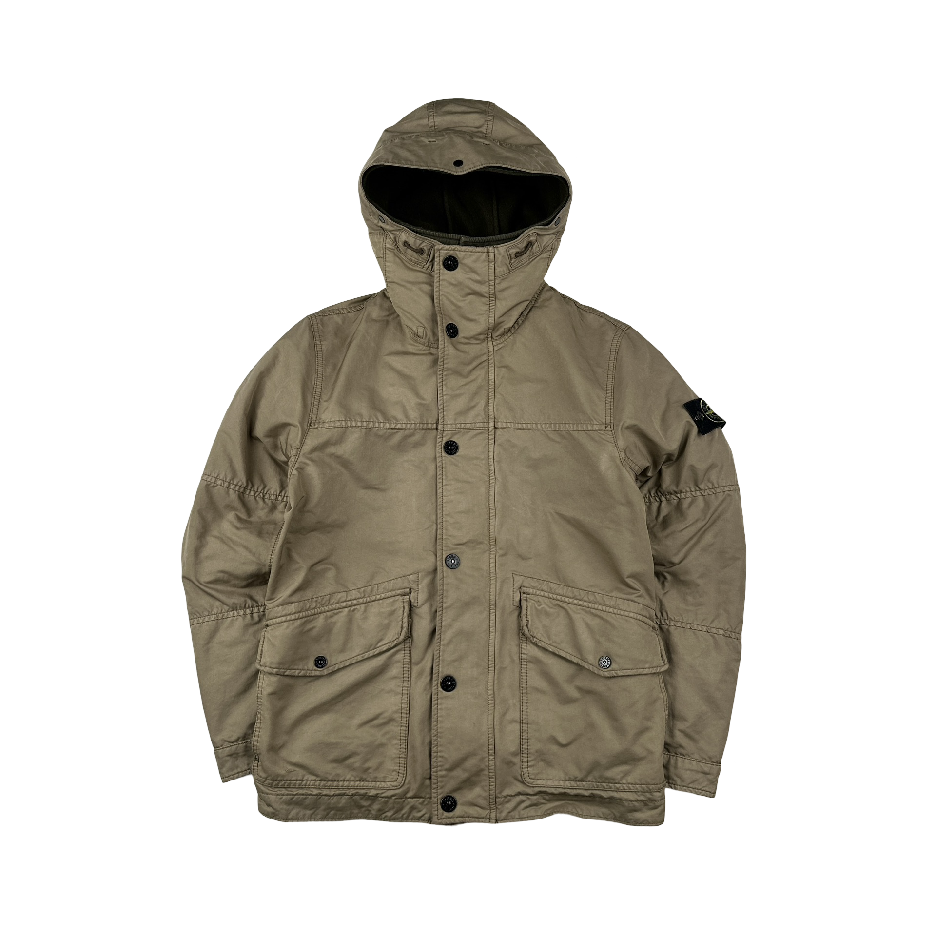 Stone Island Dutch Rope Down Lined David TC Hooded Field Jacket