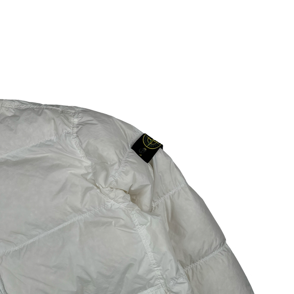Stone Island 2024 Undyed Sample Crinkle R-NY Down Puffer Jacket - XXL