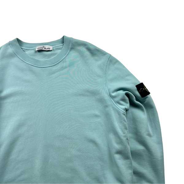 Stone Island 2022 Baby Blue Crewneck Sweatshirt - XL