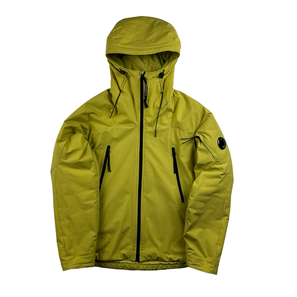 CP Company Yellow Primaloft Padded Pro Tek Jacket - Small