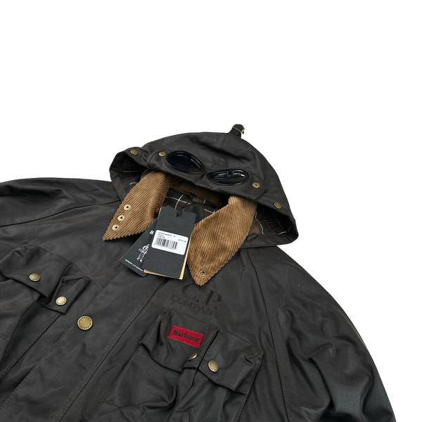 CP Company x Barbour Multi Pocket 500 Mille Waxed Jacket - Medium