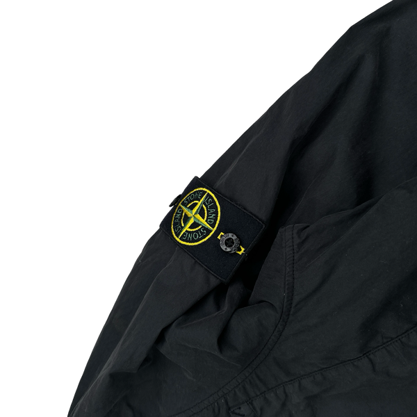 Stone Island 2011 Black Cotton Blend Overshirt - XXL