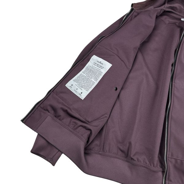 Stone Island 2018 Plum Light Soft Shell R Jacket - Large