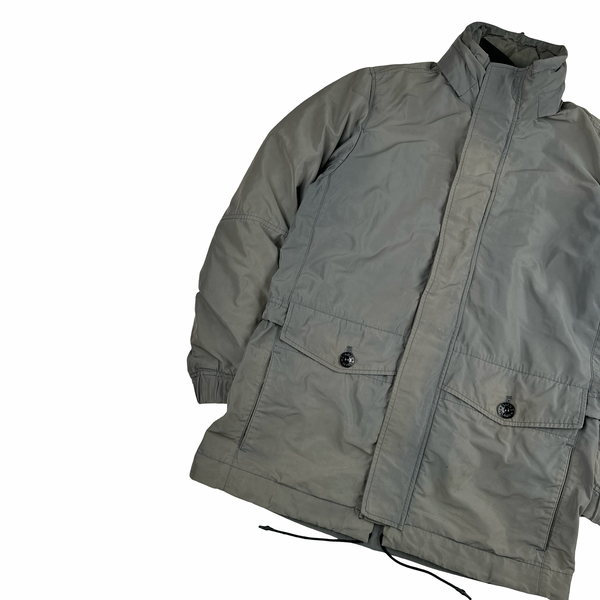 Stone Island 2017 Grey Micro Reps 2 In 1 Jacket - Small