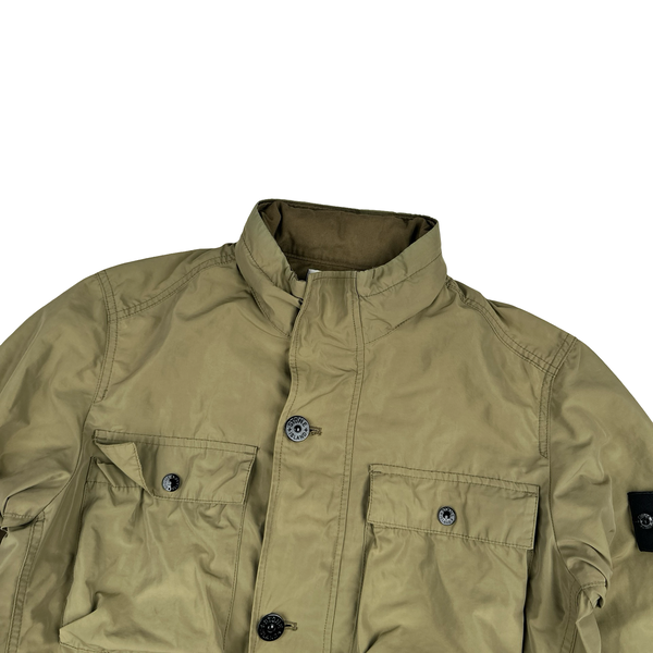 Stone Island 2017 Garment Dyed Micro Reps Field Jacket - Medium