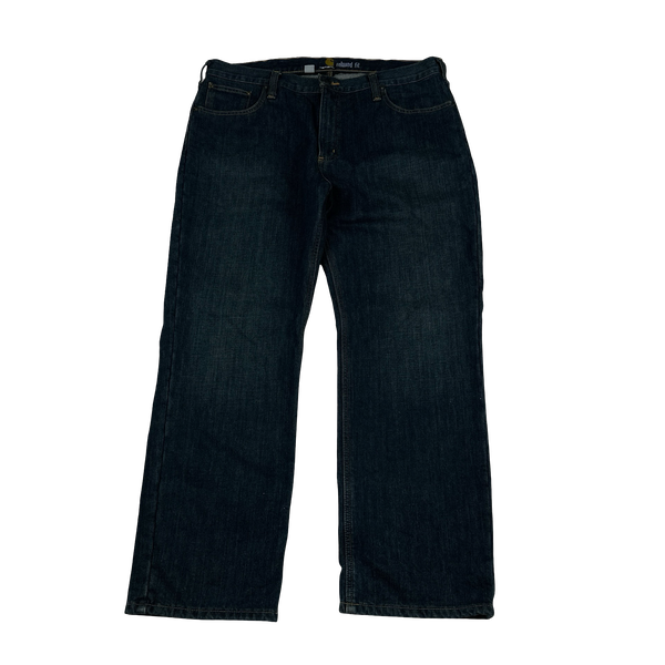 Carhartt Dark Denim Loose Fit Jeans - 38"