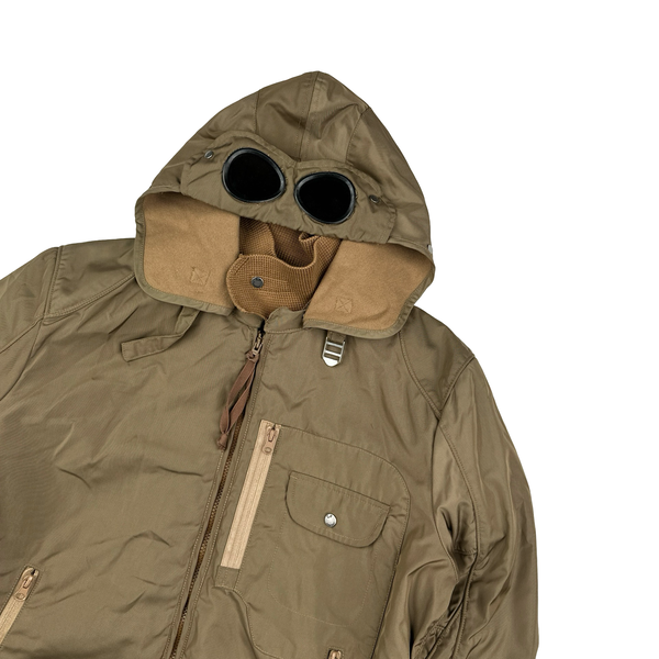 CP Company 2011 Beige Leinster 200 Goggle Jacket - XL