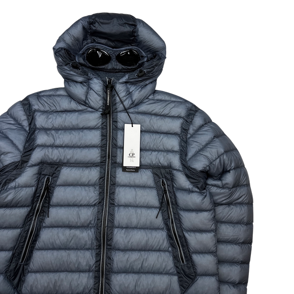 CP Company Blue Goggle D D Shell Puffer Jacket - XXL