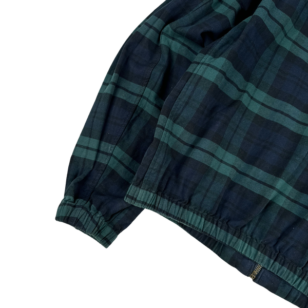 Ralph Lauren Check Plaid Zipped Overshirt - Medium