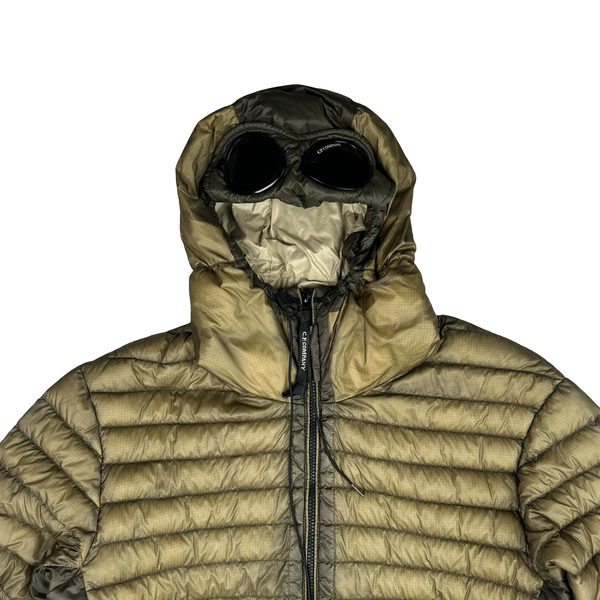 CP Company Khaki DD Shell Goggle Jacket - XXL