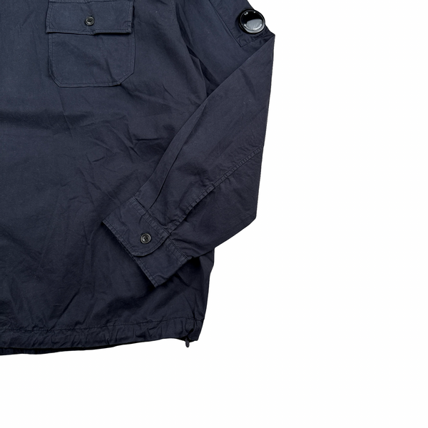 CP Company Navy Pullover Cotton Smock Jacket - XL
