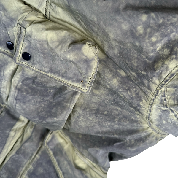 CP Company Green Nycra Goggle Hooded Jacket - XL