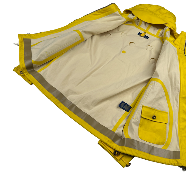 Ralph Lauren Yellow Rain Jacket - Large