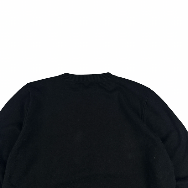 Stone Island 2022 Black Soft Knit Jumper - Large