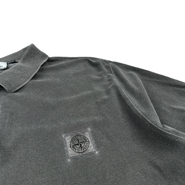 Stone Island 2016 Grey Slim Fit Polo Shirt - 3XL