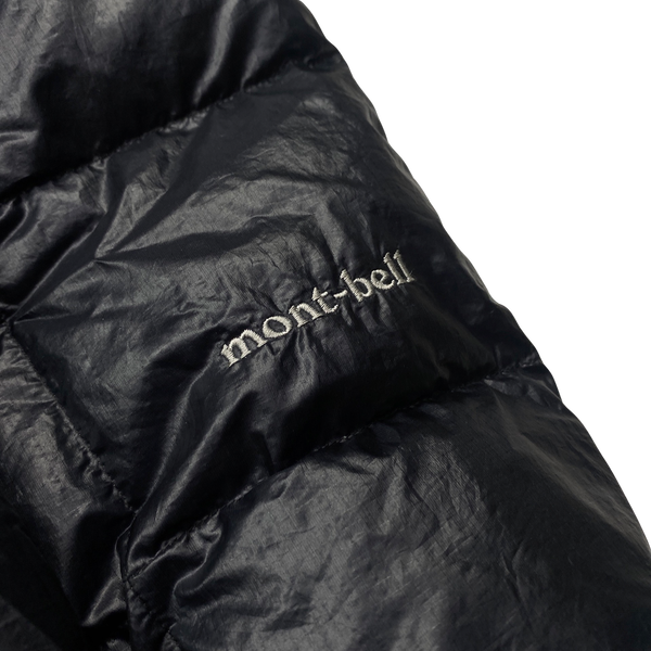 Montbell Black Lightweight Down Filled Puffer Jacket - Large