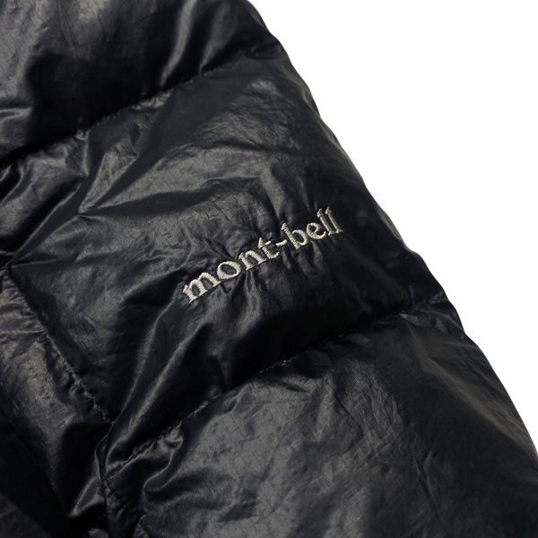 Montbell Black Lightweight Down Filled Puffer Jacket - Large